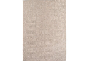 Buitenkleed IBIZA – Effen Vloerkleed – Voor Tuin, Terras & Binnen - Beige