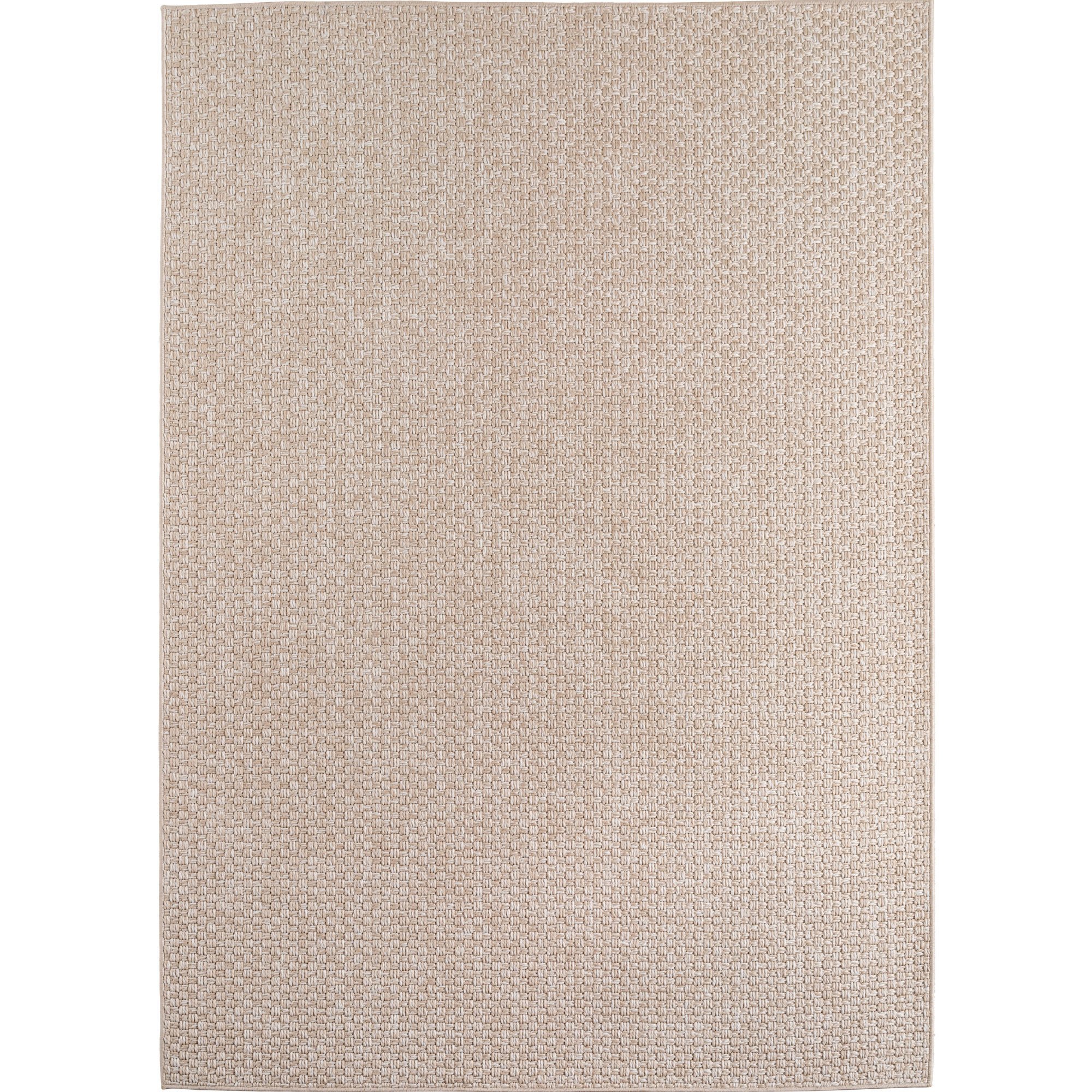 Buitenkleed IBIZA – Effen Vloerkleed – Voor Tuin, Terras & Binnen - Beige