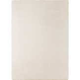 JOY Effen Soft Vloerkleed – 100% Polyester – Anti-Slip - Creme