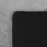 JOY Effen Soft Vloerkleed – 100% Polyester – Anti-Slip - Zilver