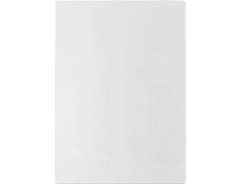 JOY Effen Soft Rond Vloerkleed – 100% Polyester – Anti-Slip - Wit