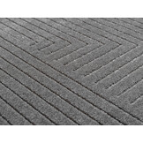 NOVA Buitenkleed Grijs – Indoor & Outdoor – Japandi Scandinavisch Design – 3D-Look – Weerbestendig