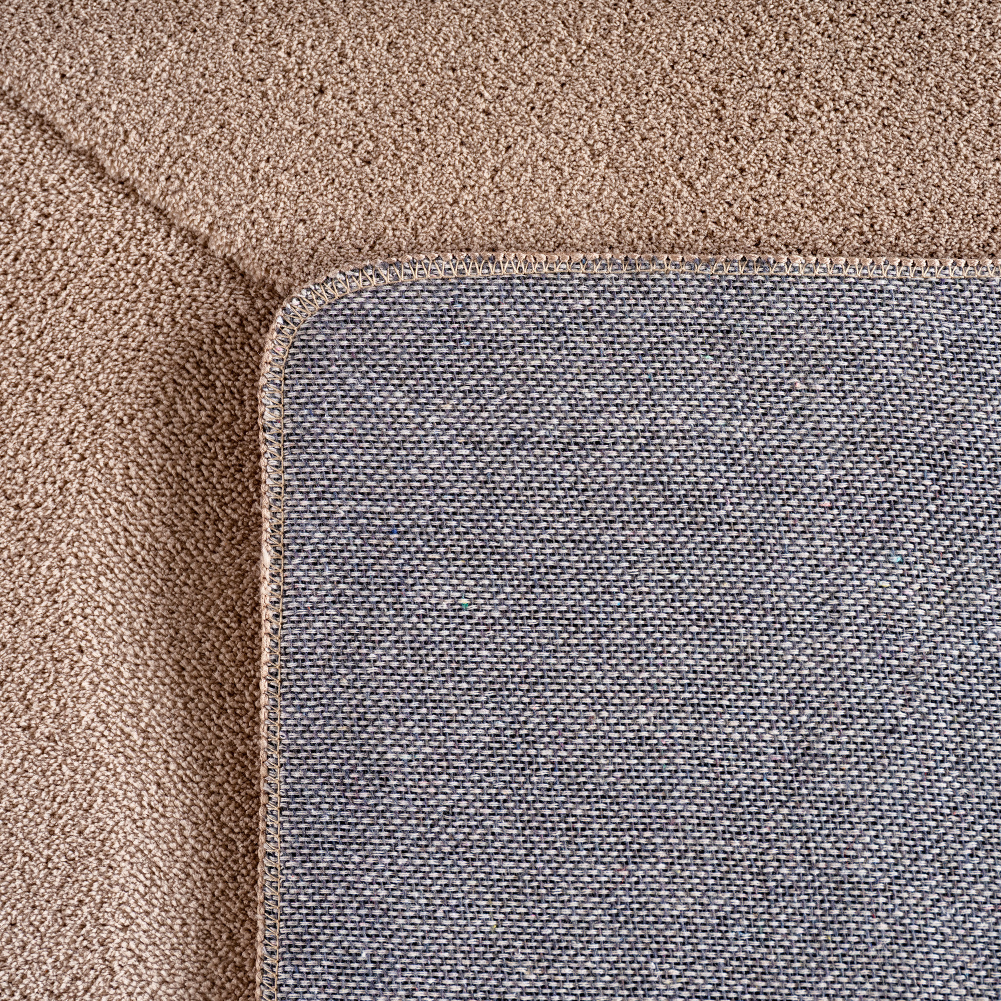 Japandi Vloerkleed - Hoogpolig - Scandinavisch Abstract Design - 3D-Effect - Beige