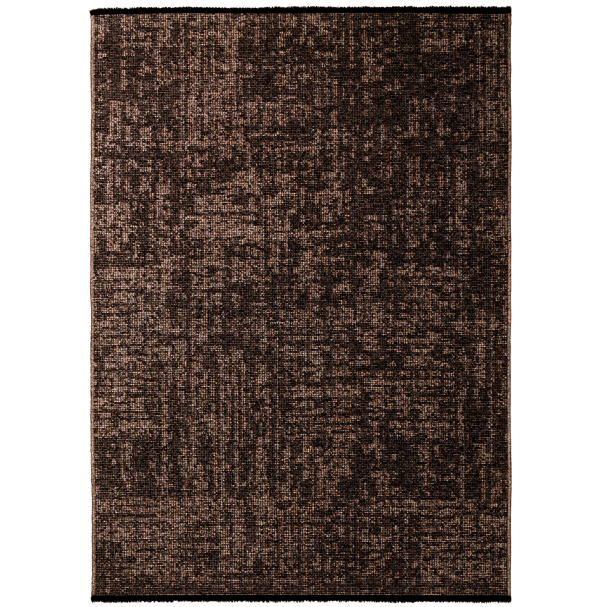 SPACE Vloerkleed – Laagpolig Velours – Modern & Sportief – Katoen & Chenille – Bruin