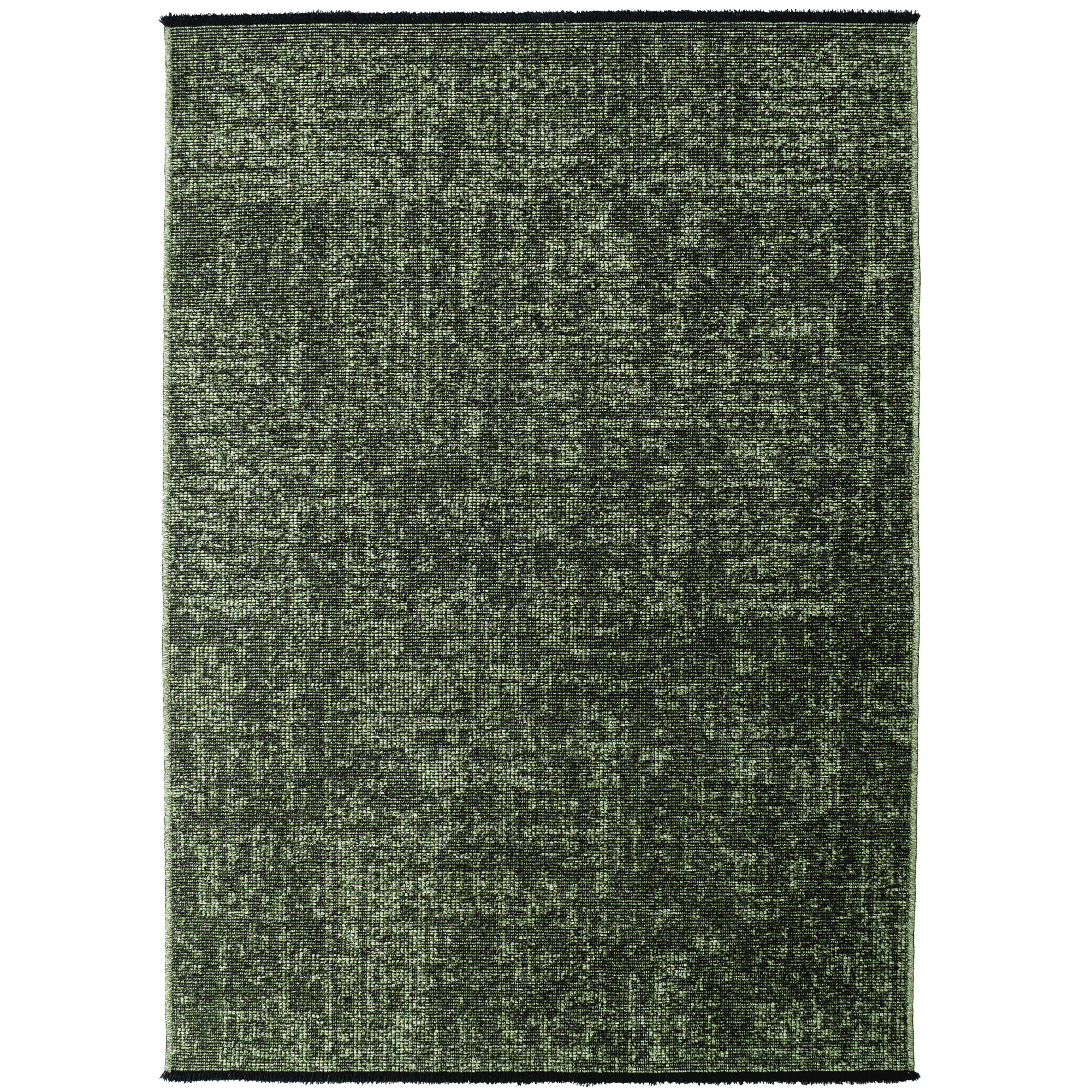 SPACE Vloerkleed – Laagpolig Velours – Modern & Sportief – Katoen & Chenille – Groen