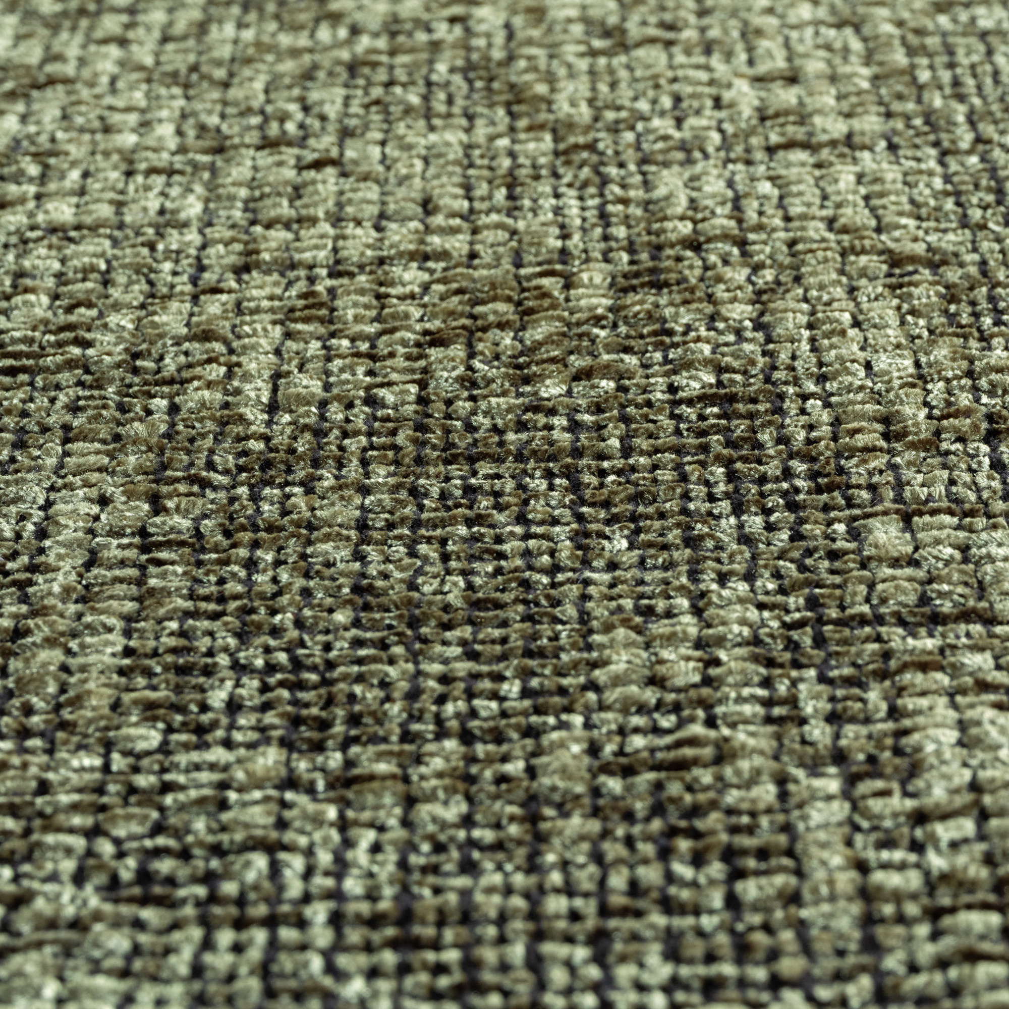 SPACE Vloerkleed – Laagpolig Velours – Modern & Sportief – Katoen & Chenille – Groen