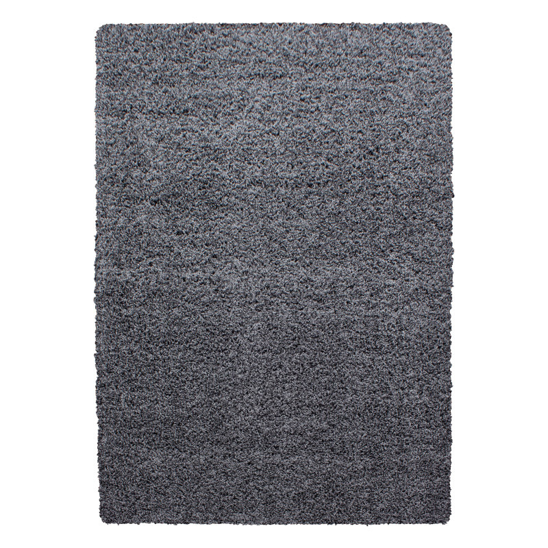 Tapijtenloods Basic Shaggy vloerkleed Grijs Hoogpolig