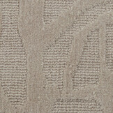 Outlet - Abstract Vloerkleed Celso - 100% Wol - Laagpolig - Beige