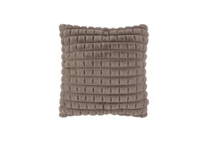 Harmony Soft - Fluffy Kussen - 3D Effect, Hoogpolig, 100% Polyester, Super Soft Touch - Taupe