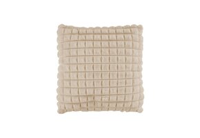 Harmony Soft - Fluffy Kussen - 3D Effect, Hoogpolig, 100% Polyester, Super Soft Touch - Beige