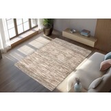 Mirage Shaggy Hoogpolig Vloerkleed Beige/Crème