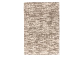 Mirage Shaggy - Hoogpolig Vloerkleed, Luxe Gemeleerd Modern Tapijt | Beige Creme