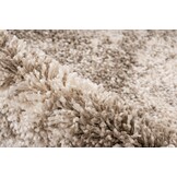 Mirage Shaggy Hoogpolig Vloerkleed Beige/Crème