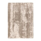 Mirage Shaggy Hoogpolig Vloerkleed Beige/Crème
