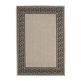 Outlet | Buitenkleed Finca Kader | Sisal | Beige Zwart