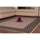 Outlet | Buitenkleed Finca Kader | Sisal | Beige Zwart