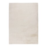 Fluffy Vloerkleed Emotion | Hoogpolig | Zacht | 100% Polyester | Woonkamer/Slaapkamer | Wit