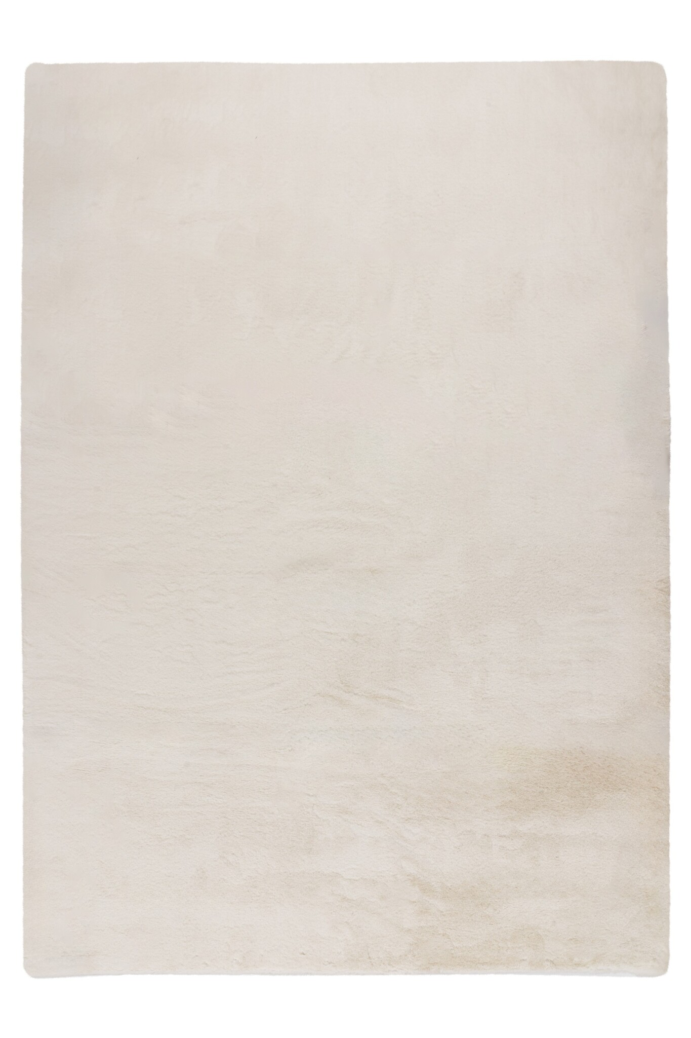 Fluffy Vloerkleed Emotion | Hoogpolig | Zacht | 100% Polyester | Woonkamer/Slaapkamer | Wit