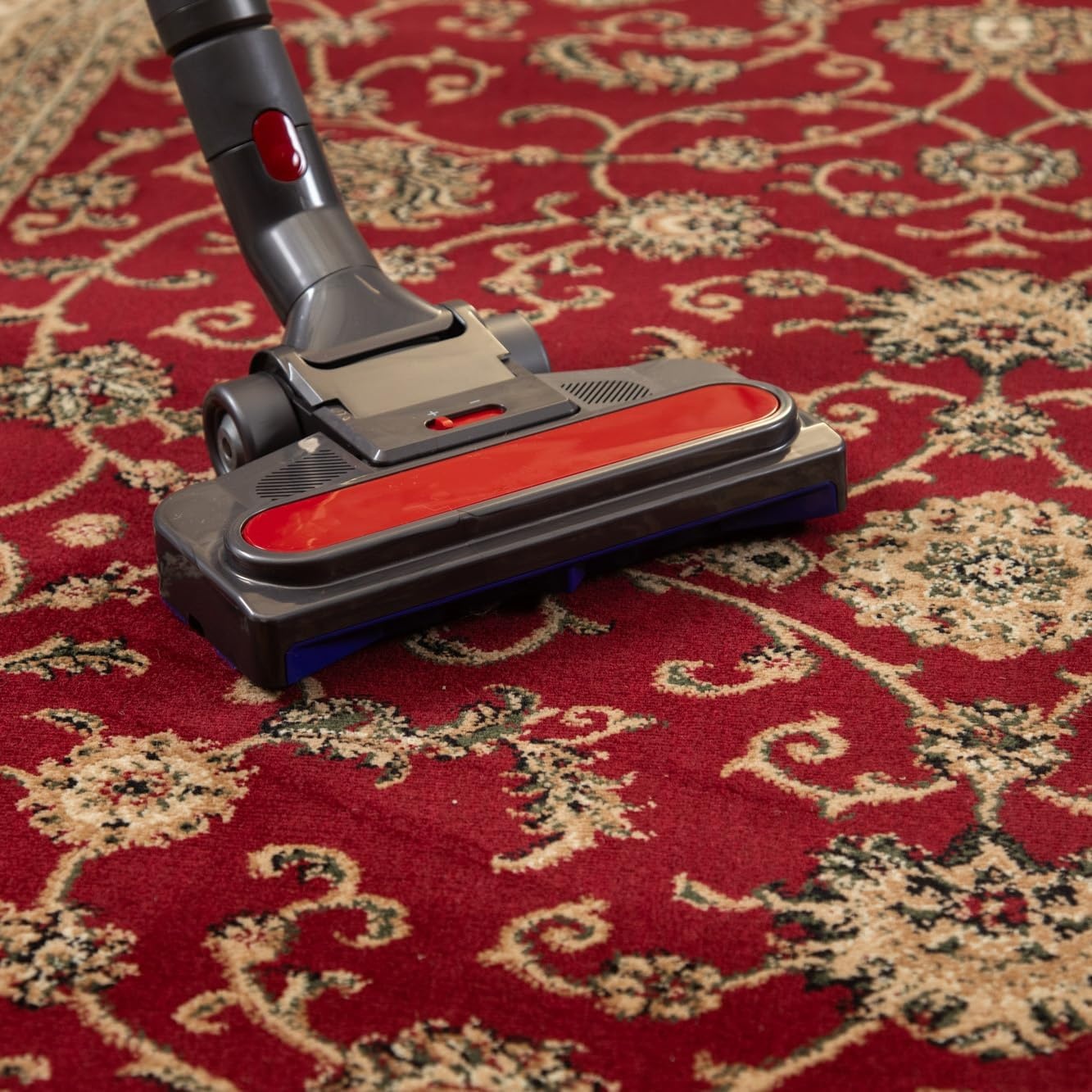 Marrakesh Nimrud Oosters Vloerkleed Rood – Laagpolig Tapijt