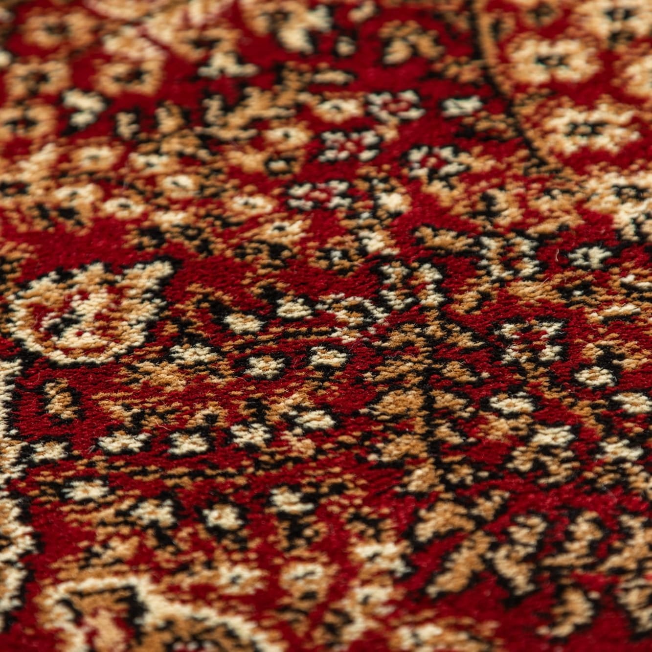 Marrakesh Nahal Oosters Vloerkleed Rood – Laagpolig Tapijt