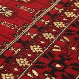 Marrakesh Gabbeh Oosters Vloerkleed Rood – Laagpolig Tapijt