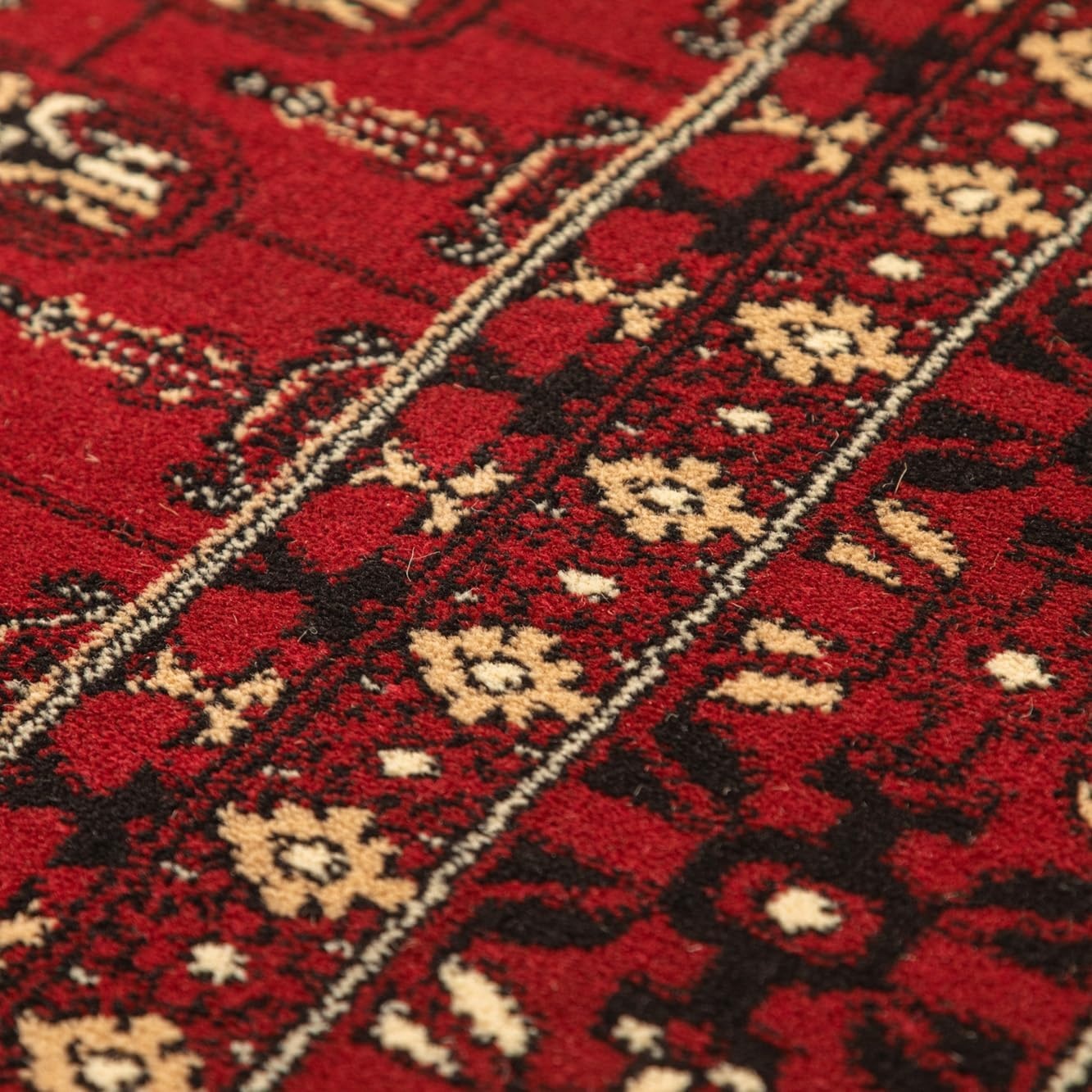 Marrakesh Gabbeh Oosters Vloerkleed Rood – Laagpolig Tapijt