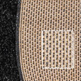 Tapijtenloods Basic Shaggy vloerkleed Antraciet Hoogpolig