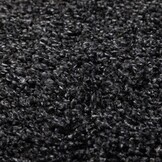 Basic Shaggy vloerkleed Antraciet Hoogpolig