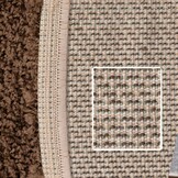 Basic Shaggy vloerkleed Bruin Hoogpolig