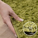 Tapijtenloods Basic Shaggy vloerkleed Groen Hoogpolig
