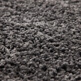 Tapijtenloods Basic Rond Shaggy vloerkleed Grijs Hoogpolig