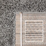 Basic Shaggy vloerkleed Lichtgrijs Hoogpolig