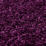 Tapijtenloods Basic Shaggy vloerkleed Paars Hoogpolig