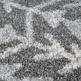 Rond Boho Vintage Kelim | Laagpolig Vloerkleed | Modern Tapijt | Woonkamer, Slaapkamer | Grijs