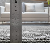 Boho Klasik | Laagpolig Vloerkleed | Modern Tapijt | Woonkamer, Slaapkamer | Grijs