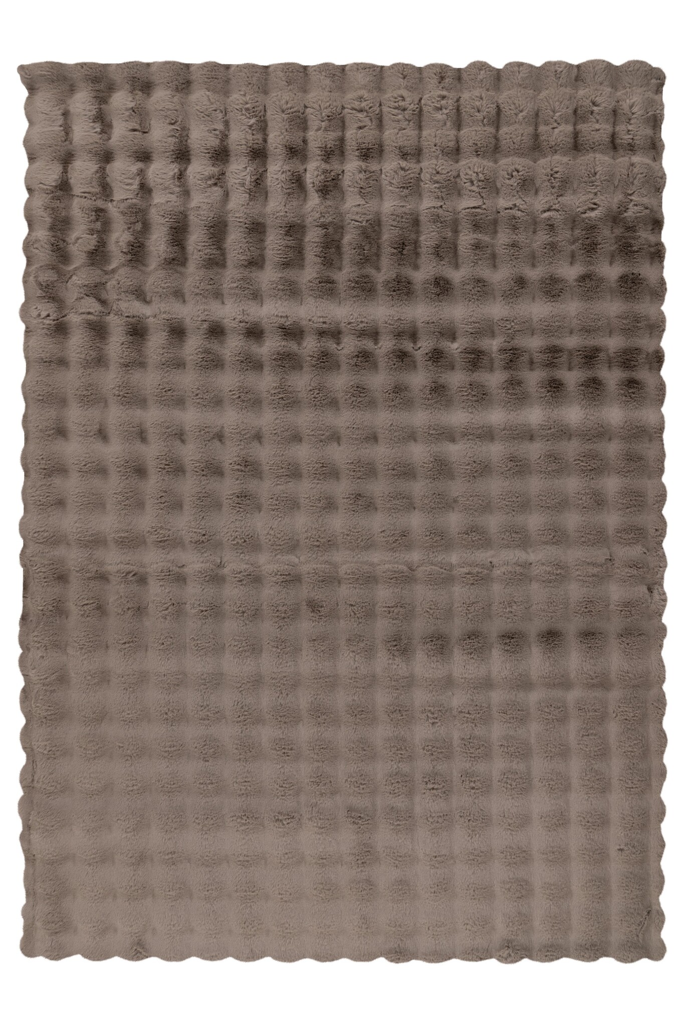 Harmony Soft - Fluffy Vloerkleed - 3D Effect, Hoogpolig, 100% Polyester, Super Soft Touch - Taupe