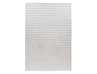 Harmony Soft - Fluffy Vloerkleed - 3D Effect, Hoogpolig, 100% Polyester, Super Soft Touch - Zilver