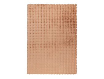 Harmony Soft - Fluffy Vloerkleed - 3D Effect, Hoogpolig, 100% Polyester, Super Soft Touch - Perzik Oranje