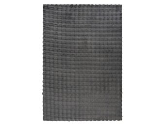 Harmony Soft - Fluffy Vloerkleed - 3D Effect, Hoogpolig, 100% Polyester, Super Soft Touch - Antraciet