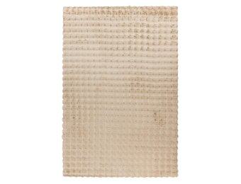 Harmony Soft - Fluffy Vloerkleed - 3D Effect, Hoogpolig, 100% Polyester, Super Soft Touch - Beige