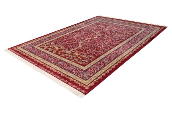 Portofino Klassiek - Luxe Premium Vloerkleed - Oosters Perzisch  - Rood