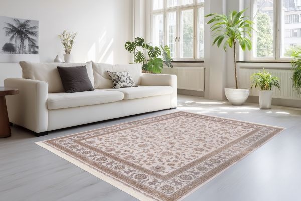 Portofino Klassiek - Luxe Premium Vloerkleed - Oosters Perzisch  - Creme