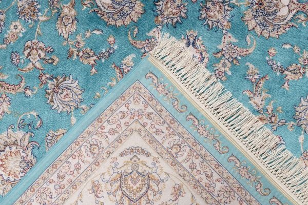 Portofino Klassiek - Luxe Premium Vloerkleed - Oosters Perzisch  - Blauw