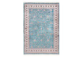 Portofino Klassiek Oosters Vloerkleed Blauw