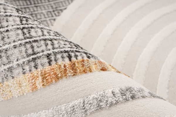 Vintage Japandi Vista – Luxe Vloerkleed - Multikleur - Laagpolig