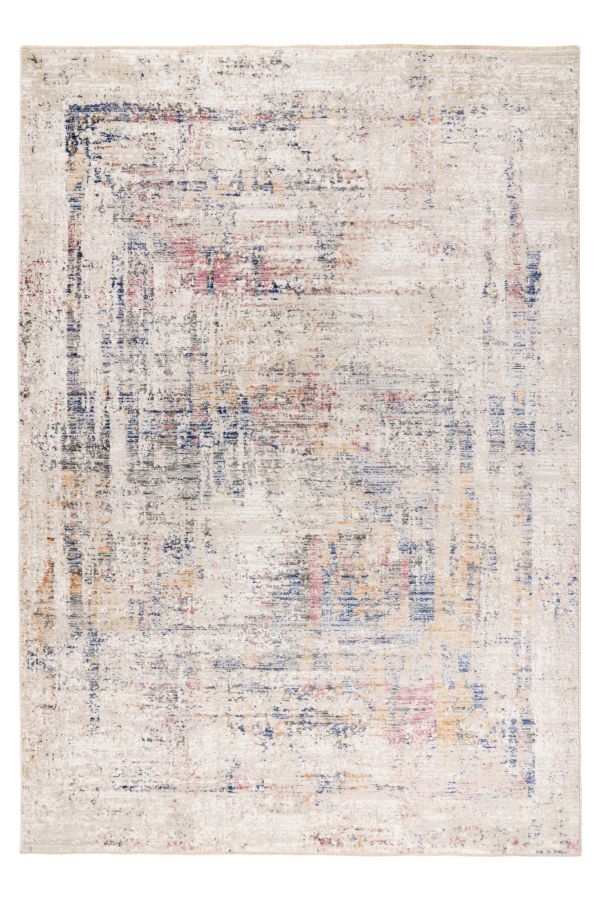 Vintage Marmer Vista – Luxe Vloerkleed - Multikleur - Laagpolig