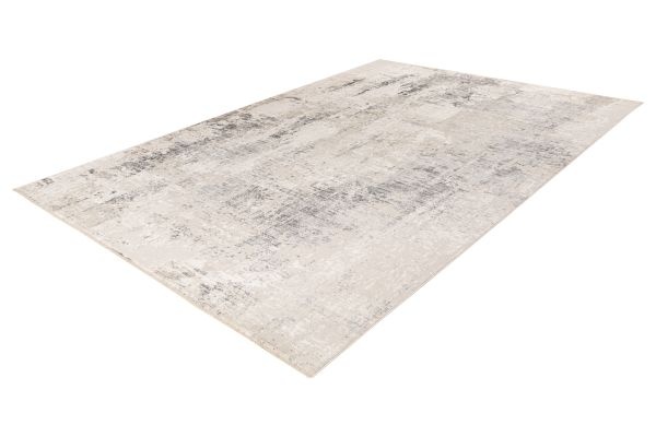 Vintage Fashion Vista – Luxe Vloerkleed - Zilver Creme - Laagpolig