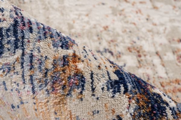 Vintage Fashion Vista – Luxe Vloerkleed - Multikleur - Laagpolig