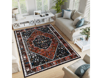 Picasso Paloma Vintage Vloerkleed - Terra / Oranje - Laagpolig