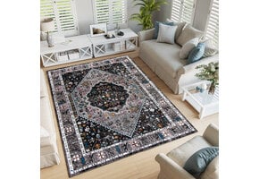 Picasso Paloma Vintage Vloerkleed - Grijs - Laagpolig